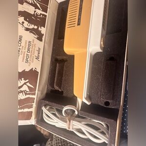 Vintage Norelco Shape N Dry hair dryer